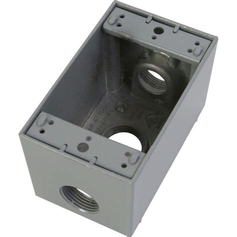 deepest one gang metal electrical box home depot|extra deep weatherproof electrical box.